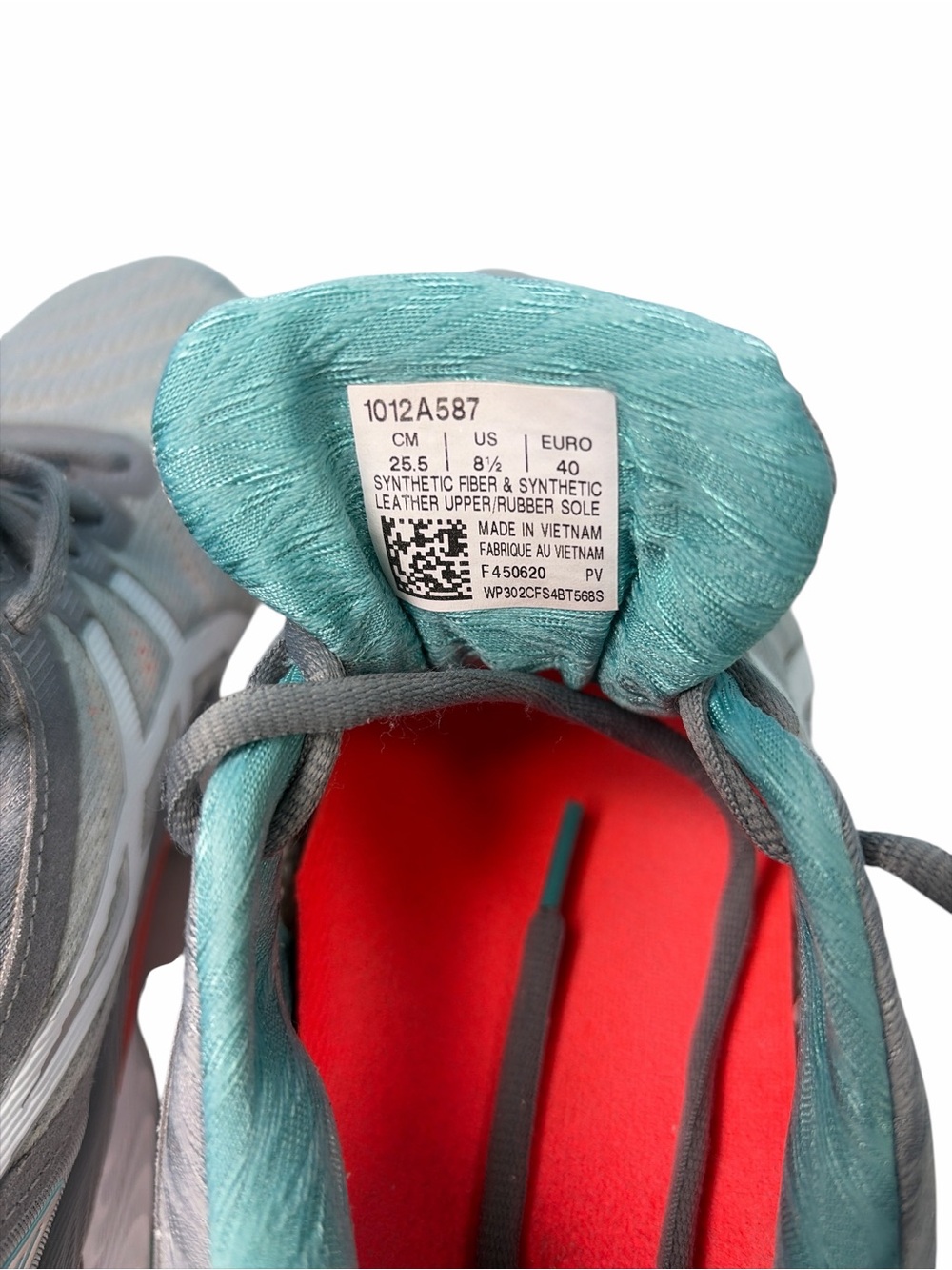 Asics Gel Nimbus 22 Flyte Foam Women’s Gray Green Running Shoes  Sz 8.5 - Picture 5 of 9